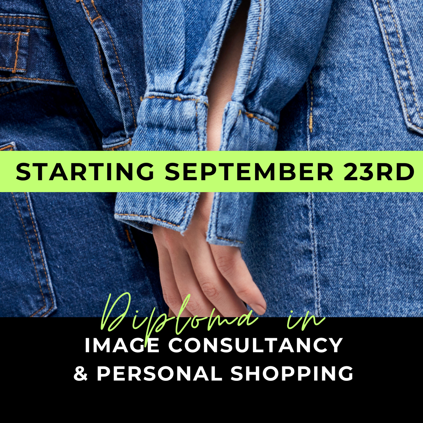 8 Week Diploma in Image Consultancy & Personal Shopping: Starting Tuesday September 23rd 2025