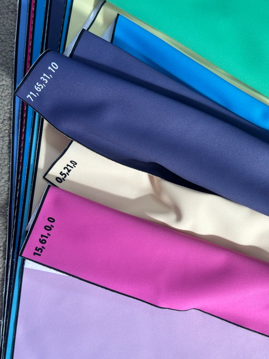 Colour Analysis Drapes | full set | 80 pieces