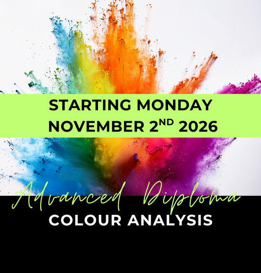 Advanced Diploma in Colour Analysis: Starting November 2nd 2026